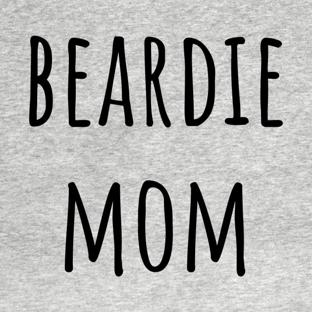 Beardie Mom by Sloth Station